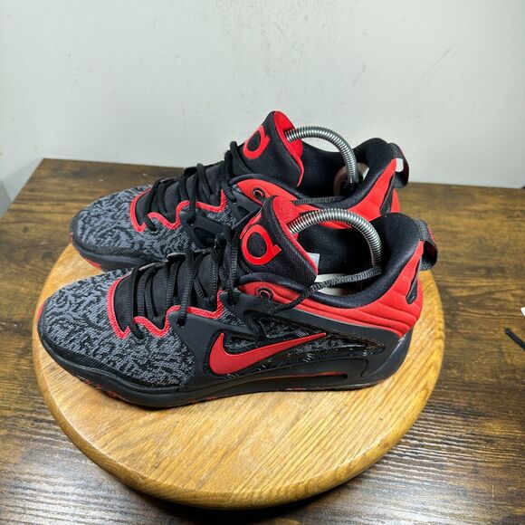 Nike KD 15 “Bred” Basketball Men\'s Size 10 Gray Red Shoes Sneakers DC1975-003 main image 10